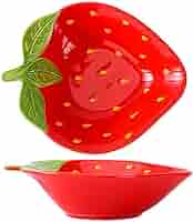 Amazon.co.jp: [ロトンシハイ] プレート 皿 可愛い いちご